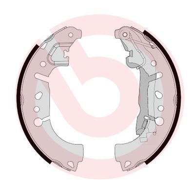Bremžu loku komplekts BREMBO S 23 580