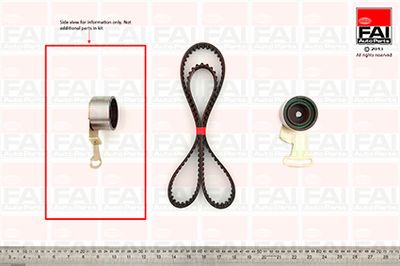 Комплект ремня ГРМ FAI AutoParts TBK81
