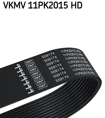 Ķīļrievu siksna SKF VKMV 11PK2015 HD