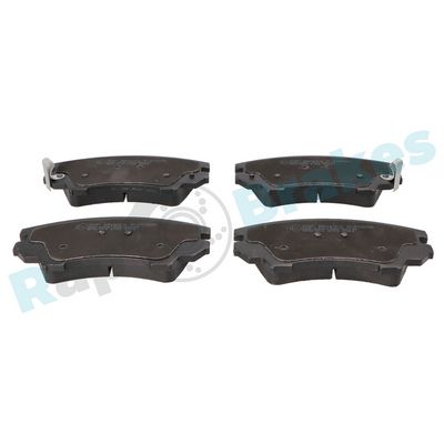 Bremžu uzliku kompl., Disku bremzes RAP BRAKES R-P0658