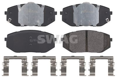 Bremžu uzliku kompl., Disku bremzes SWAG 33 10 9107