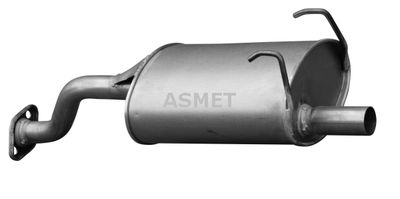Глушитель выхлопных газов конечный ASMET 13.008