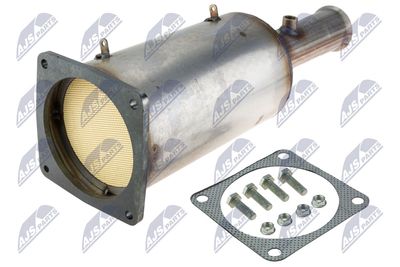 Nosēdumu-/Daļiņu filtrs, Izplūdes gāzu sistēma NTY DPF-PE-008