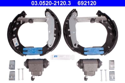 Комплект тормозных колодок ATE 03.0520-2120.3