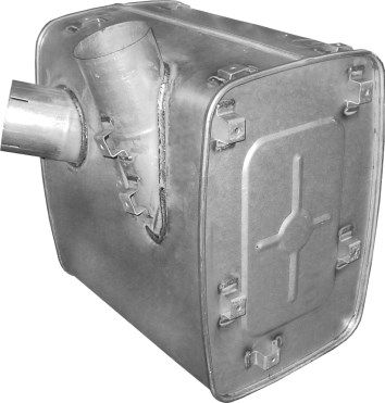 Izplūdes gāzu trokšņa slāpētājs (pēdējais) POLMO 69.199