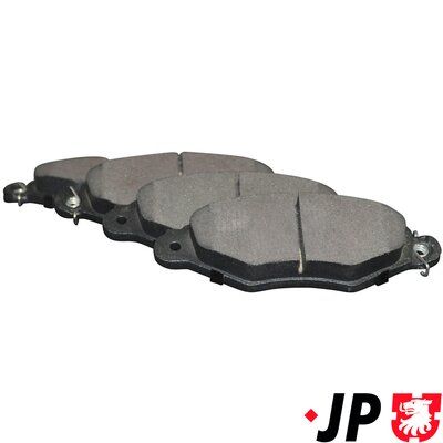 Комплект тормозных колодок, дисковый тормоз JP GROUP 4163601610