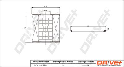 Eļļas filtrs Dr!ve+ DP1110.11.0210