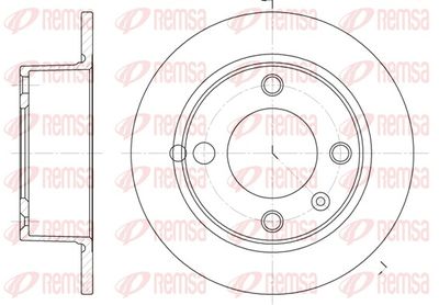 Тормозной диск REMSA 6023.00