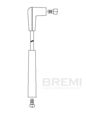 Провод зажигания BREMI 824/80