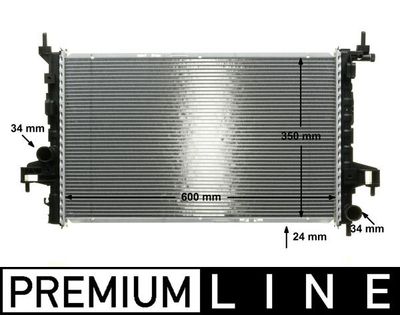 Radiators, Motora dzesēšanas sistēma MAHLE CR 422 000P