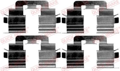 Piederumu komplekts, Disku bremžu uzlikas QUICK BRAKE 109-1215