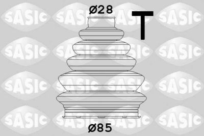 Комплект пыльника, приводной вал SASIC 1906122