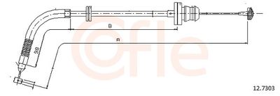 Тросик газа COFLE 92.12.7303