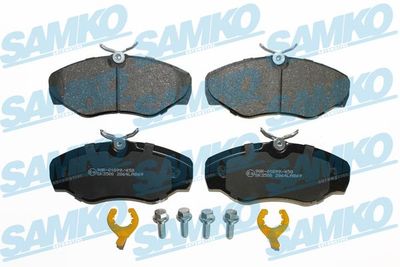 Bremžu uzliku kompl., Disku bremzes SAMKO 5SP869K