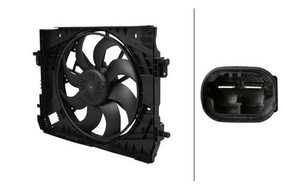 Вентилятор, охлаждение двигателя HELLA 8EW 366 420-351