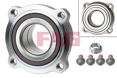 Riteņa rumbas gultņa komplekts Schaeffler FAG 713 6494 60