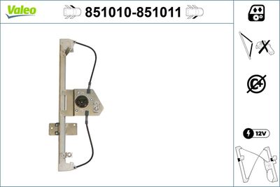 Стеклоподъемник VALEO 851010