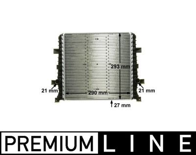 Радиатор, охлаждение двигателя MAHLE CR1025000P