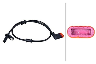 Датчик, частота вращения колеса HELLA 6PU 358 218-091