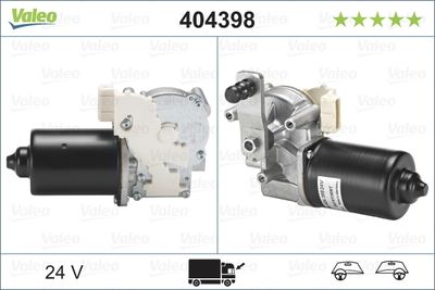 Stikla tīrītāju motors VALEO 404398