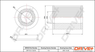 Масляный фильтр Dr!ve+ DP1110.11.0219