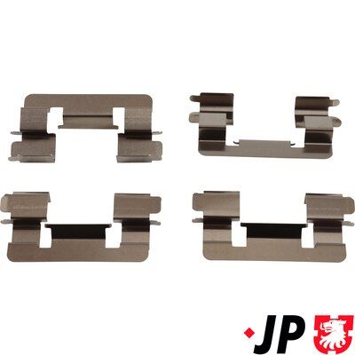 Комплектующие, колодки дискового тормоза JP GROUP 4864003710