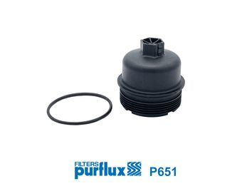 Vāks, Eļļas filtra korpuss PURFLUX P651