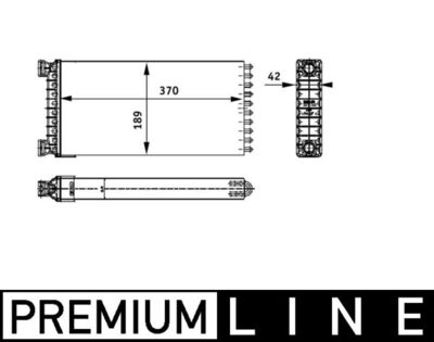 Siltummainis, Salona apsilde MAHLE AH 130 000P
