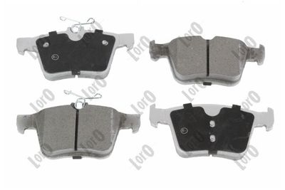 Bremžu uzliku kompl., Disku bremzes ABAKUS 231-02-041