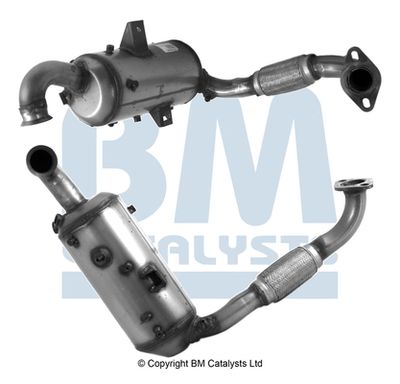 Nosēdumu-/Daļiņu filtrs, Izplūdes gāzu sistēma BM CATALYSTS BM11163HP