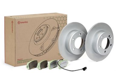 Bremžu komplekts, Disku bremzes BREMBO KT 10 037