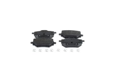 Комплект тормозных колодок, дисковый тормоз BOSCH 0986494716