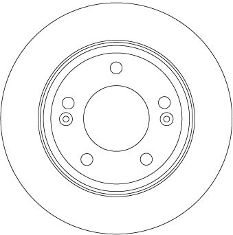 Тормозной диск TRW DF6937