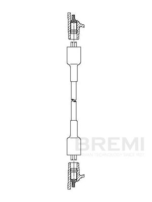 Augstsprieguma vads BREMI 771/48