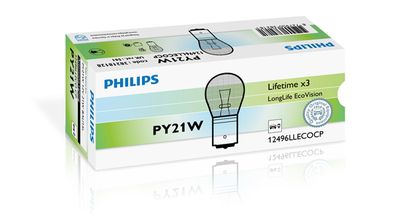 Kvēlspuldze, Pagriezienu signāla lukturis PHILIPS 12496LLECOCP