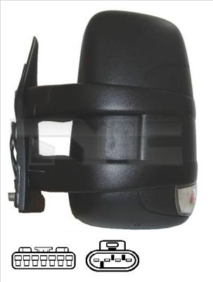 Ārējais atpakaļskata spogulis TYC 315-0016