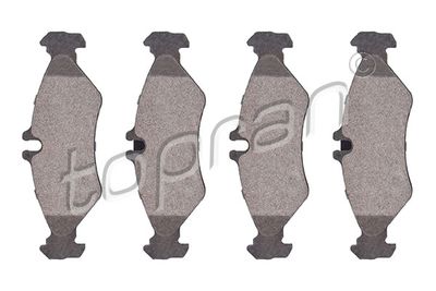 Bremžu uzliku kompl., Disku bremzes TOPRAN 112 167