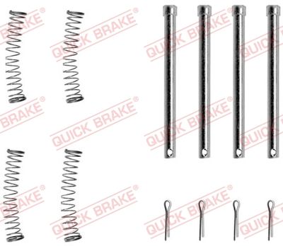 Комплектующие, колодки дискового тормоза QUICK BRAKE 109-1177