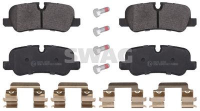 Bremžu uzliku kompl., Disku bremzes SWAG 22 11 6118
