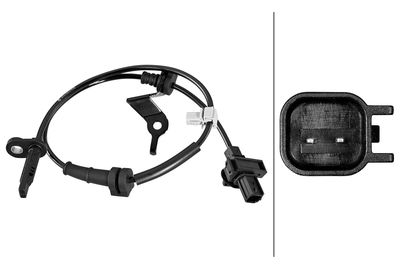 Датчик, частота вращения колеса HELLA 6PU 358 218-651