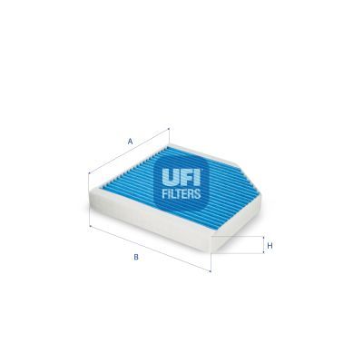 Фильтр, воздух во внутренном пространстве UFI 34.390.00
