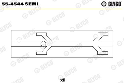 Bukse, Klanis GLYCO 55-4544 SEMI