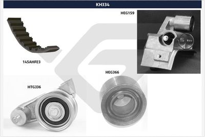 Zobsiksnas komplekts HUTCHINSON KH 334