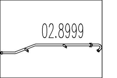 Соединительные элементы, система выпуска MTS 02.8999