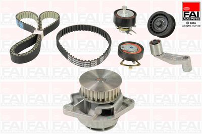 Ūdenssūknis + Zobsiksnas komplekts FAI AutoParts TBK346-6210