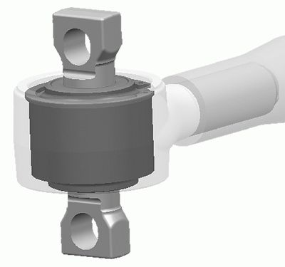 Remkomplekts, Balstiekārtas svira LEMFÖRDER 23845 01