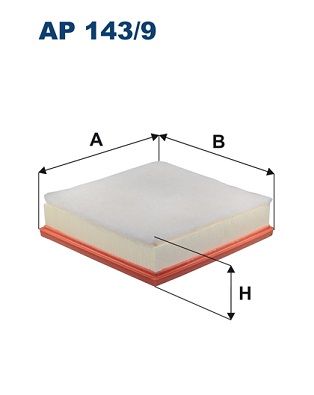 Воздушный фильтр FILTRON AP 143/9