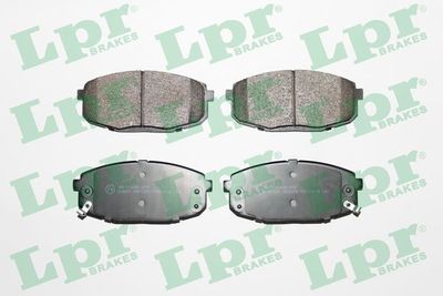 Комплект тормозных колодок, дисковый тормоз LPR 05P1375