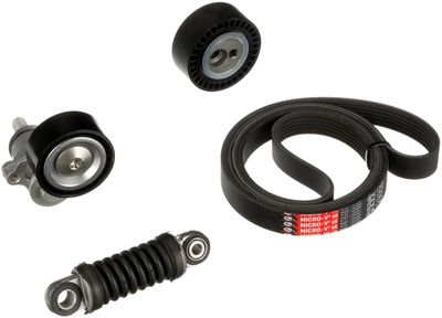 Ķīļrievu siksnu komplekts GATES K046PK1740