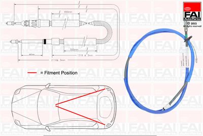 Trose, Stāvbremžu sistēma FAI AutoParts FBC0120